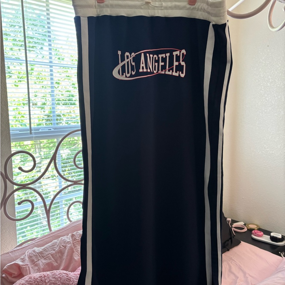 Los Angeles Blue and White Women's Skirt